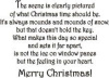 Christmas Scene Greeting